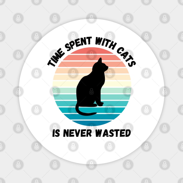 Cats Are Like Potato Chips You Cant Have Just One Magnet by LetsGetInspired